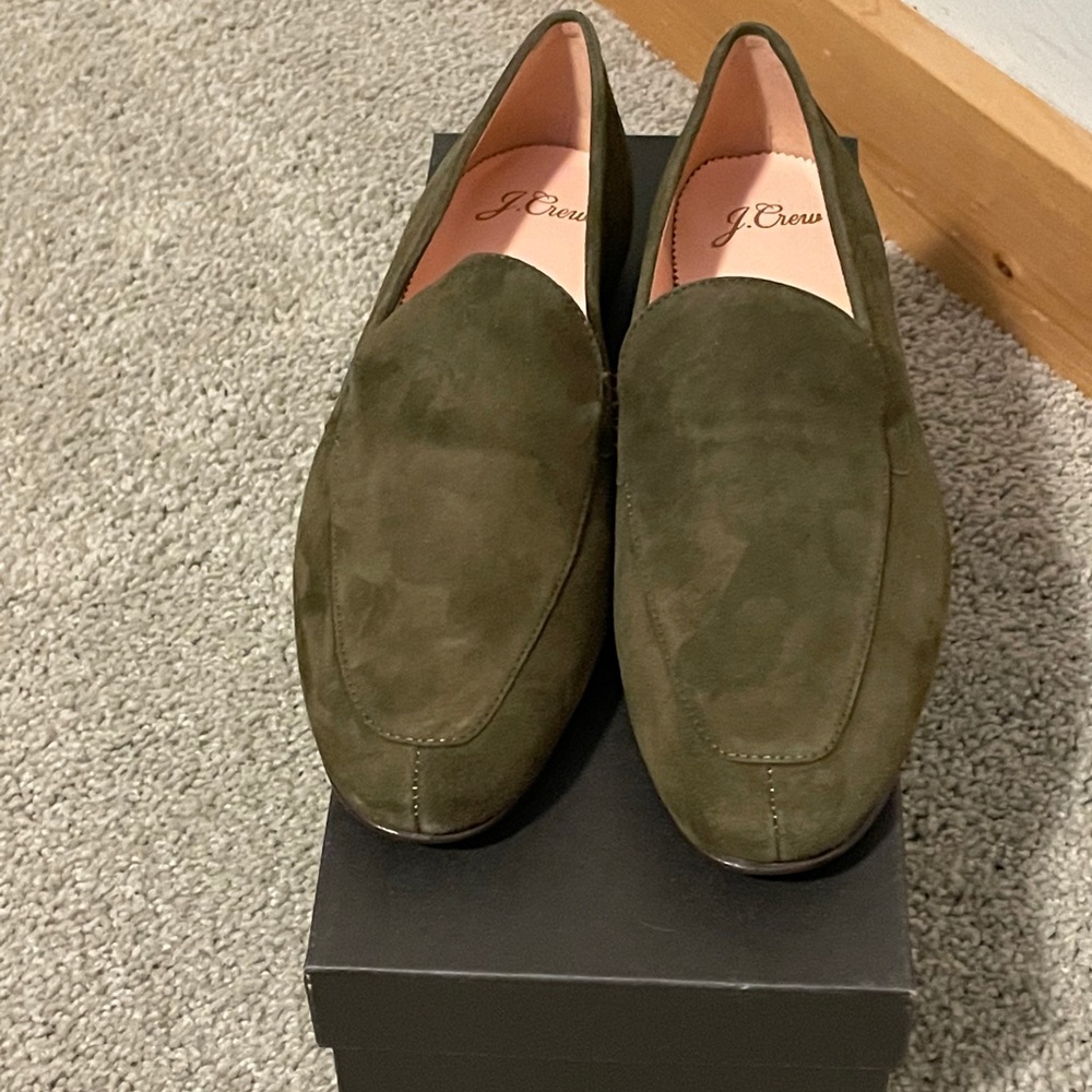 J Crew Suede Loafer - New in Box